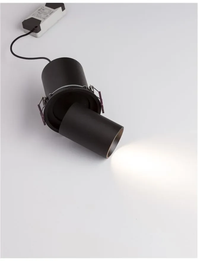 Spot PIN LED 12 W, 220-240 V, 720 lm, 3000K, IP32, aluminiu 8