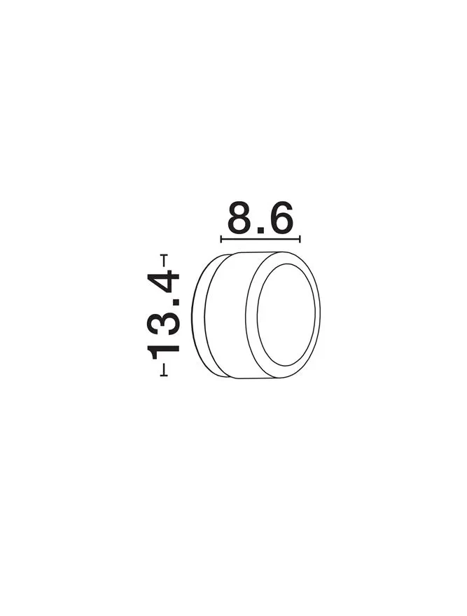 Aplică exterior POLLUX LED 8 W, 220-240 V, 282 lm, 2700K, IP65, dimmabil Triac, aluminiu și sticlă 9
