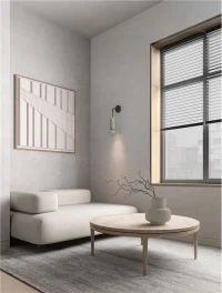 Aplică PARLO GU10, 1x10 W, 100-240 V, IP20, ceramică și oțel