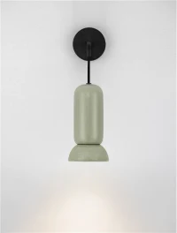 Aplică PARLO GU10, 1x10 W, 100-240 V, IP20, ceramică și oțel 5