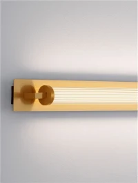 Aplică FASKO LED 16 W, 220-240 V, 1148 lm, 3000K, IP44, acril, metal, sticlă și alamă 7