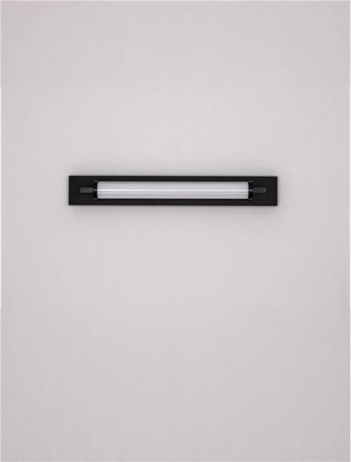 Aplică FASKO LED 13 W, 220-240 V, 747 lm, 3000K, IP44, acril, metal și sticlă
