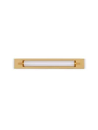 Aplică FASKO LED 13 W, 220-240 V, 908 lm, 3000K, IP44, acril, metal, sticlă și alamă 2