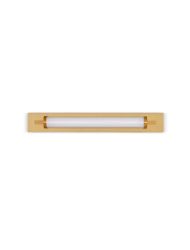 Aplică FASKO LED 13 W, 220-240 V, 908 lm, 3000K, IP44, acril, metal, sticlă și alamă 2
