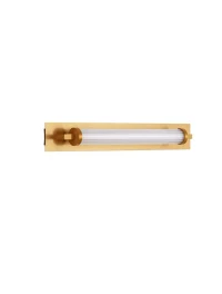 Aplică FASKO LED 13 W, 220-240 V, 908 lm, 3000K, IP44, acril, metal, sticlă și alamă 3