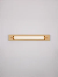 Aplică FASKO LED 13 W, 220-240 V, 908 lm, 3000K, IP44, acril, metal, sticlă și alamă 5