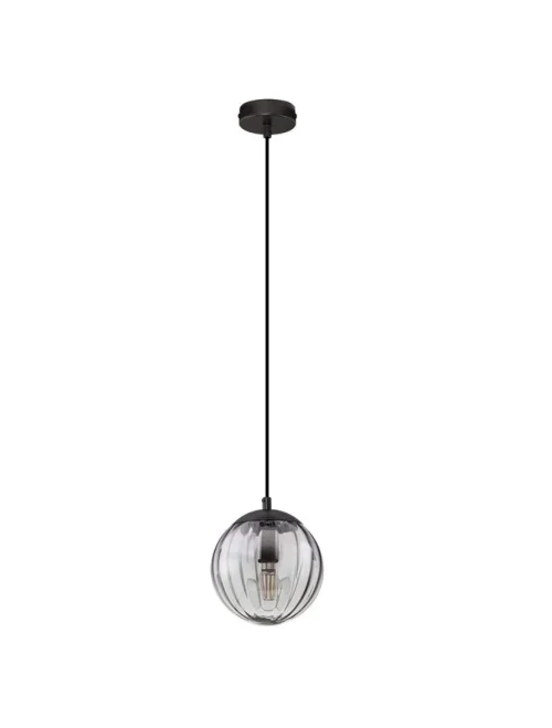 Suspensie ABBACUS E27, 1x12 W, 100-240 V, IP20, metal și sticlă