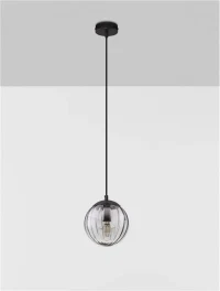 Suspensie ABBACUS E27, 1x12 W, 100-240 V, IP20, metal și sticlă 3