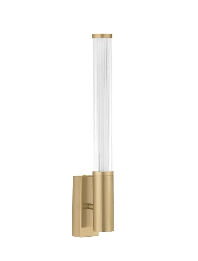 Aplică NOLD LED 8 W, 220-240 V, 603 lm, 3000K, IP44, acril, metal, sticlă și alamă 2