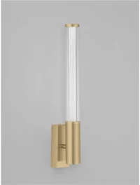 Aplică NOLD LED 8 W, 220-240 V, 603 lm, 3000K, IP44, acril, metal, sticlă și alamă 3