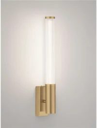 Aplică NOLD LED 8 W, 220-240 V, 603 lm, 3000K, IP44, acril, metal, sticlă și alamă 4