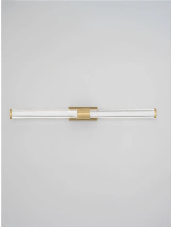 Aplică ALTO LED 12 W, 220-240 V, 936 lm, 3000K, IP44, acril, metal, sticlă și alamă 3
