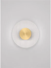 Aplică VETRIO LED 6 W, 220-240 V, 203 lm, 3000K, IP20, metal, sticlă și alamă 3