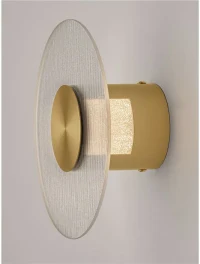 Aplică VETRIO LED 6 W, 220-240 V, 203 lm, 3000K, IP20, metal, sticlă și alamă 6