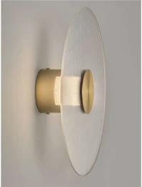 Aplică VETRIO LED 6 W, 220-240 V, 203 lm, 3000K, IP20, metal, sticlă și alamă