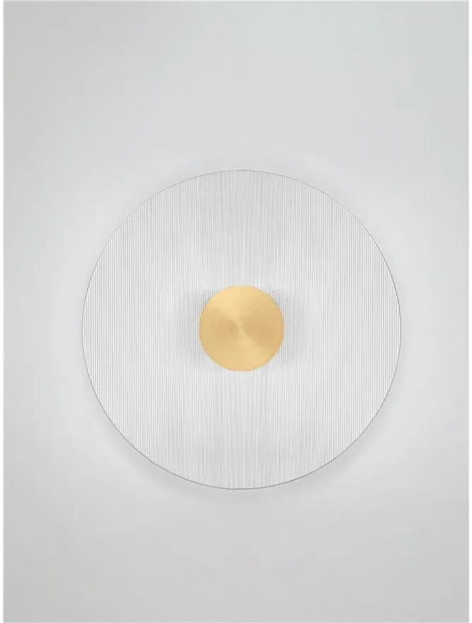 Aplică VETRIO LED 6 W, 220-240 V, 203 lm, 3000K, IP20, metal, sticlă și alamă 3