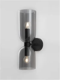 Aplică PALMER E14, 2x5 W, 230 V, IP20, metal și sticlă