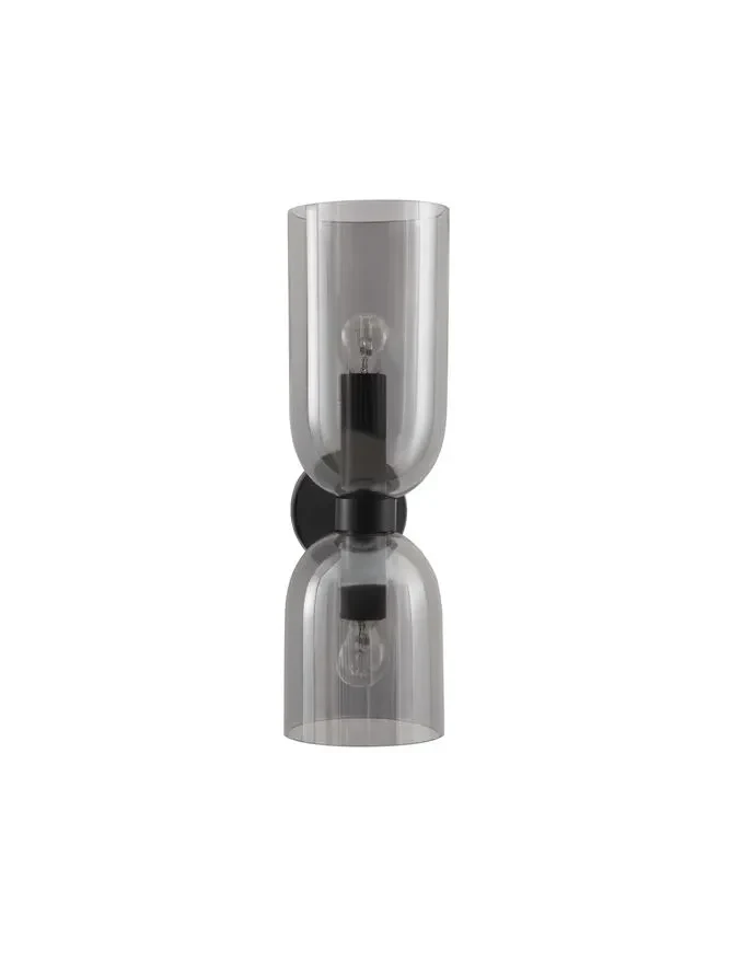 Aplică PALMER E14, 2x5 W, 230 V, IP20, metal și sticlă 2