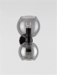 Aplică PALMER E14, 2x5 W, 230 V, IP20, metal și sticlă 3