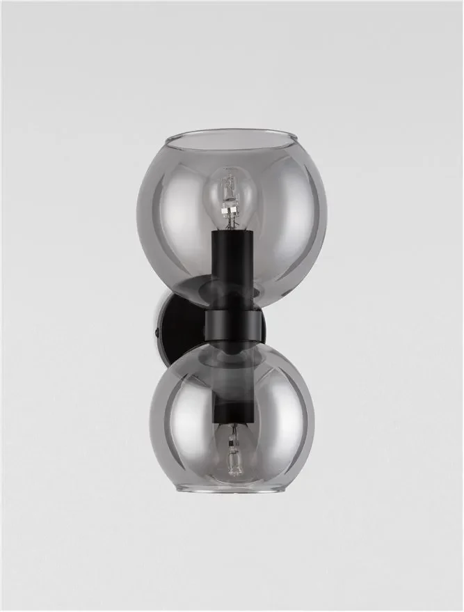 Aplică PALMER E14, 2x5 W, 230 V, IP20, metal și sticlă 3