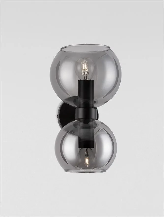 Aplică PALMER E14, 2x5 W, 230 V, IP20, metal și sticlă 4