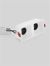 Spot Helio LED 25 W, 220-240 V, 1219 lm, 3000K, IP20, UGR <19, CRI ≥90, aluminiu