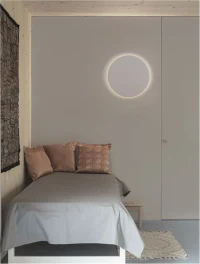Aplică NEVO LED 21 W, 230 V, 1950 lm, 3000K, IP20, aluminiu și silicon