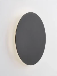 Aplică CYRCLE LED 12 W, 230 V, 1300 lm, 3000K, IP20, aluminiu și silicon