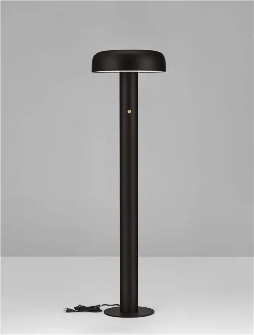 Lampadar NOELIA LED 28 W, 220-240 V, 1288 lm, 3000K, IP20, dimmabil prin întrerupător, aluminiu, acril și oțel