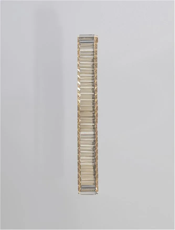Aplică AURELIA LED 19 W, 230 V, 1428 lm, 3500K, IP20, cristal și metal 4