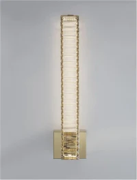 Aplică AURELIA LED 19 W, 230 V, 1707 lm, 3500K, IP20, cristal și metal