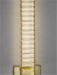 Aplică AURELIA LED 19 W, 230 V, 1707 lm, 3500K, IP20, cristal și metal 6