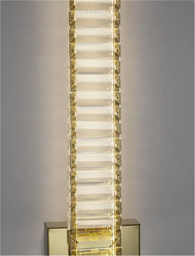 Aplică AURELIA LED 19 W, 230 V, 1707 lm, 3500K, IP20, cristal și metal 6