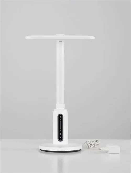 Veioză BIOLIGHT LED 19 W, 220-240 V, 957 lm, 4000K, IP20, UGR <17, CRI ≥95, Dimmable Touch & Auto, aluminiu
