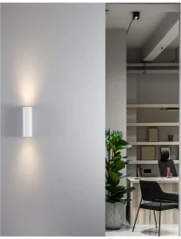 Aplică NOSA GU10, 2x10 W, 220-240 V, IP20, aluminiu