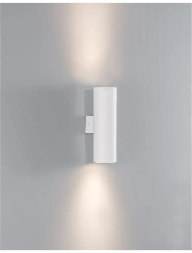 Aplică NOSA GU10, 2x10 W, 220-240 V, IP20, aluminiu 6