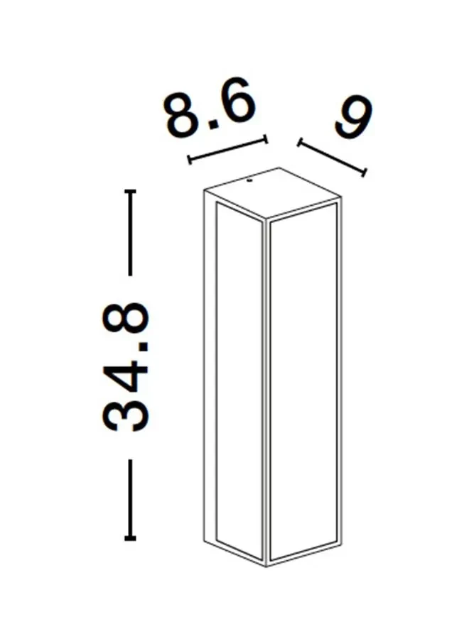 Aplică exterior REGINA E27, 2x12 W, 220-240 V, IP54, aluminiu și sticlă 10