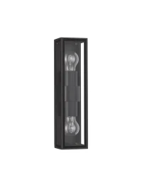 Aplică exterior REGINA E27, 2x12 W, 220-240 V, IP54, aluminiu și sticlă 2