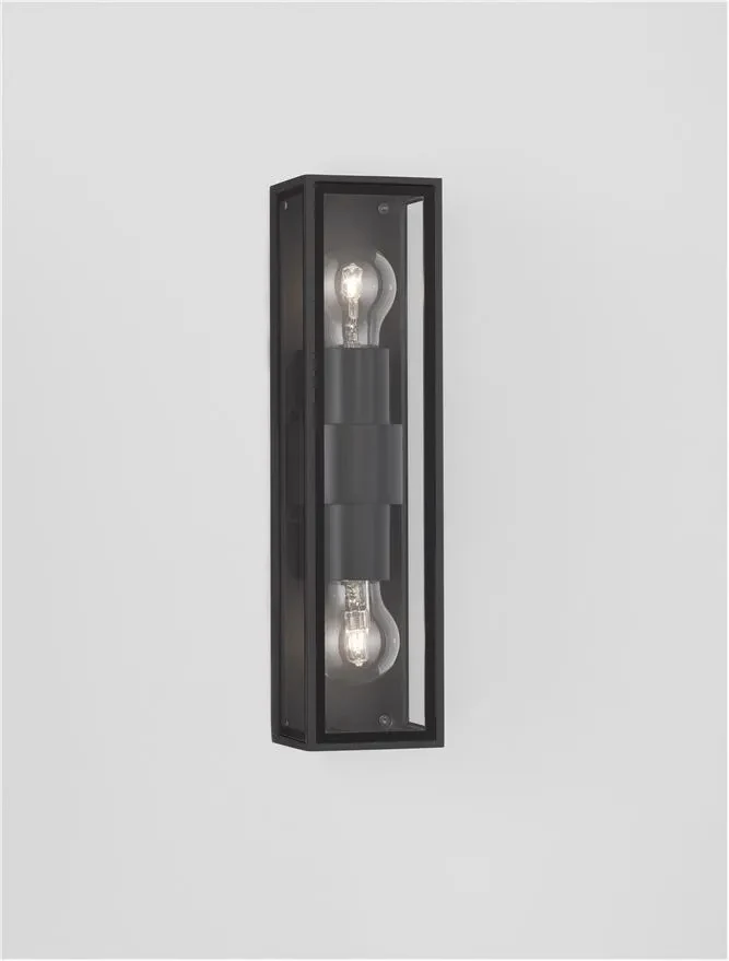 Aplică exterior REGINA E27, 2x12 W, 220-240 V, IP54, aluminiu și sticlă 4