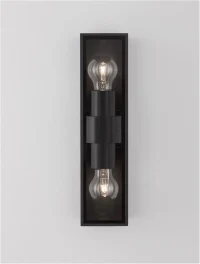 Aplică exterior REGINA E27, 2x12 W, 220-240 V, IP54, aluminiu și sticlă 6