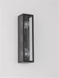 Aplică exterior REGINA E27, 2x12 W, 220-240 V, IP54, aluminiu și sticlă 8