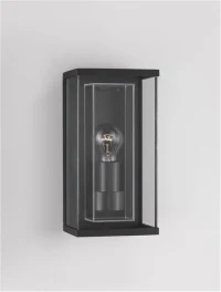 Aplică exterior REGINA E27, 1x12 W, 220-240 V, IP65, aluminiu și sticlă 4