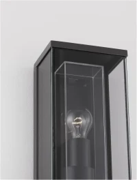 Aplică exterior REGINA E27, 1x12 W, 220-240 V, IP65, aluminiu și sticlă 7