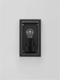 Aplică exterior REGINA E27, 1x12 W, 220-240 V, IP65, aluminiu și acril 3