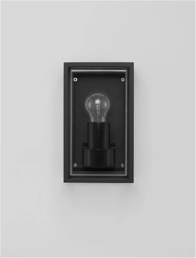 Aplică exterior REGINA E27, 1x12 W, 220-240 V, IP65, aluminiu și acril 3