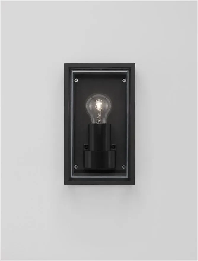 Aplică exterior REGINA E27, 1x12 W, 220-240 V, IP65, aluminiu și acril 4
