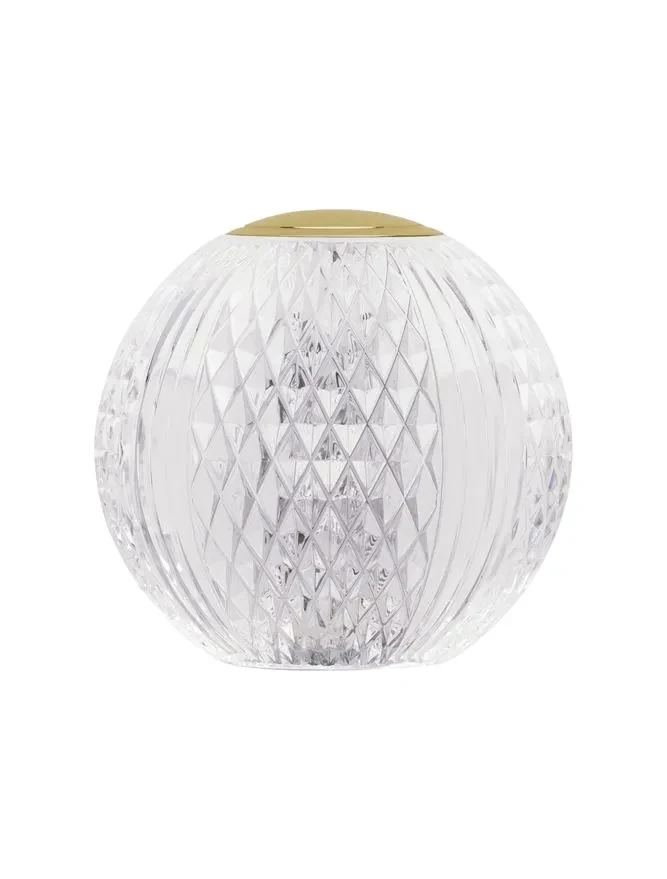 Veioză BRILLANTE LED 1.5 W, 3.7 V, 78 lm, 3200K, IP20, aluminiu și acril 2