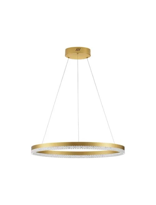 Suspensie ADRIA LED 32 W, 220 V, 3288 lm, 3000K, IP20, dimmabil Triac, aluminiu și alamă