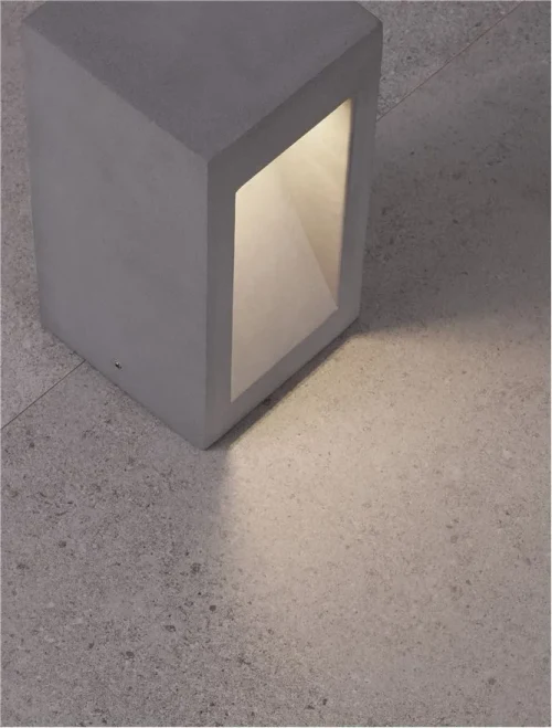 Stâlp BARCO LED 6 W, 120-230 V, 450 lm, 3000K, IP65, ciment și sticlă
