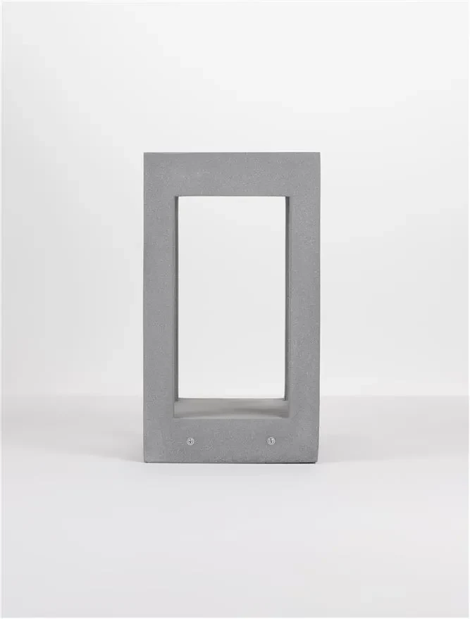 Stâlp BEV LED 5 W, 120-230 V, 200 lm, 3000K, IP65, ciment și sticlă 3